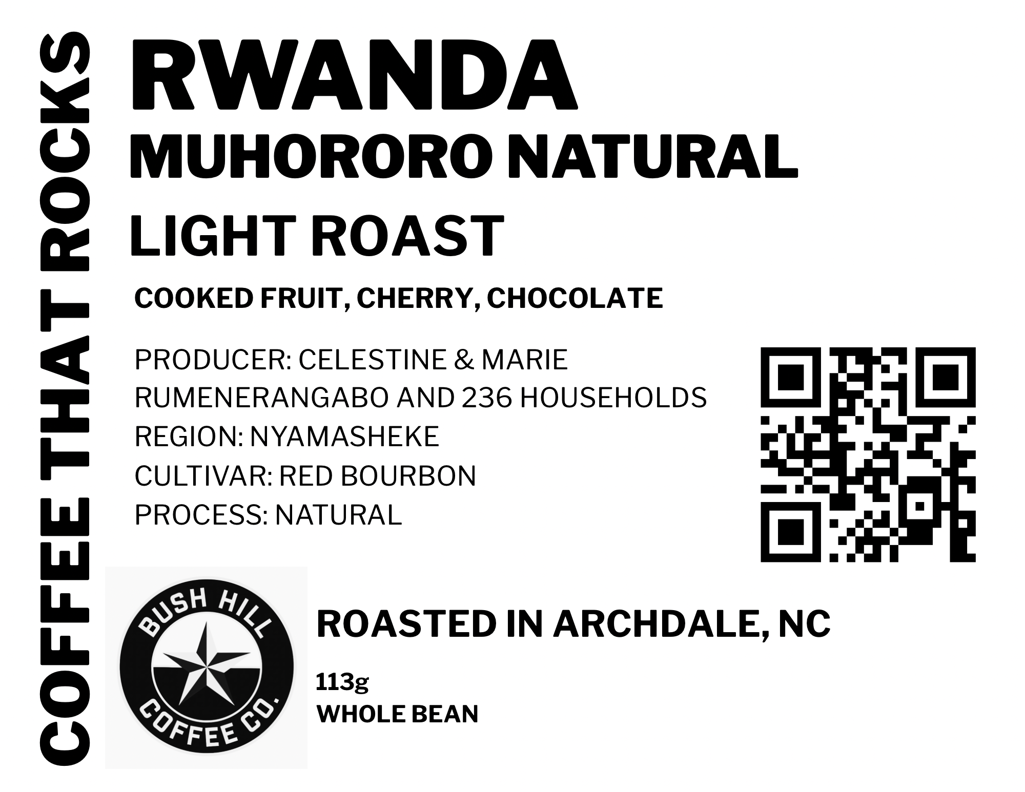 BREW YOUR INFUSION VOL I & II / RWANDA RED BOURBON