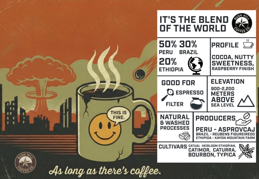 IT’S THE BLEND OF THE WORLD / PERUxBRAZILxETHIOPIA