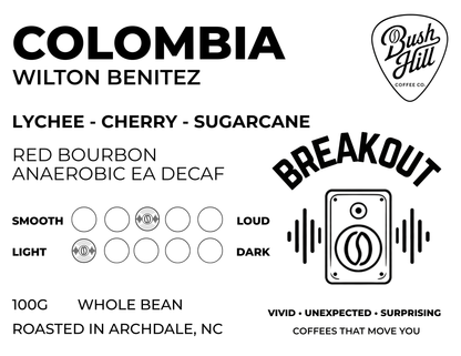 COLOMBIA ANAEROBIC EA DECAF / RAGE AGAINST THE CAFFEINE 100g